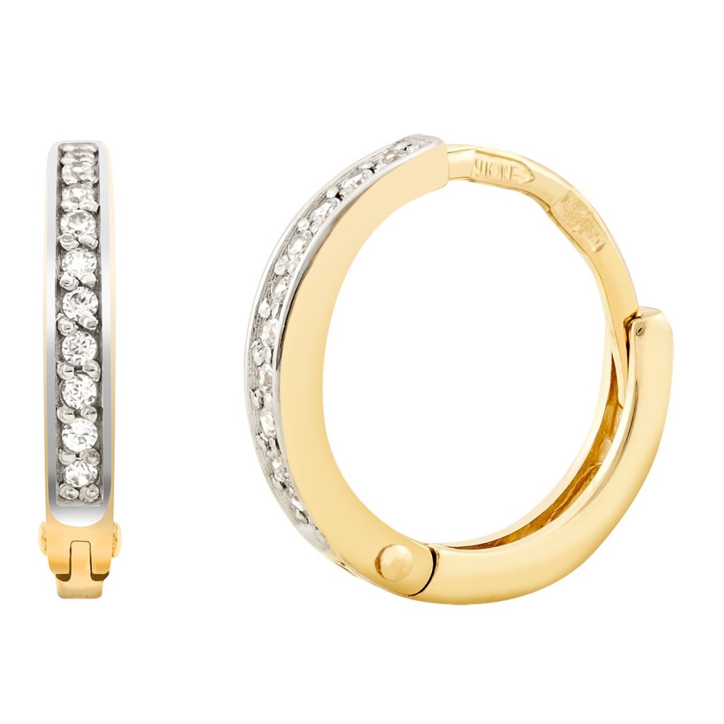 фото золотые серьги детские 