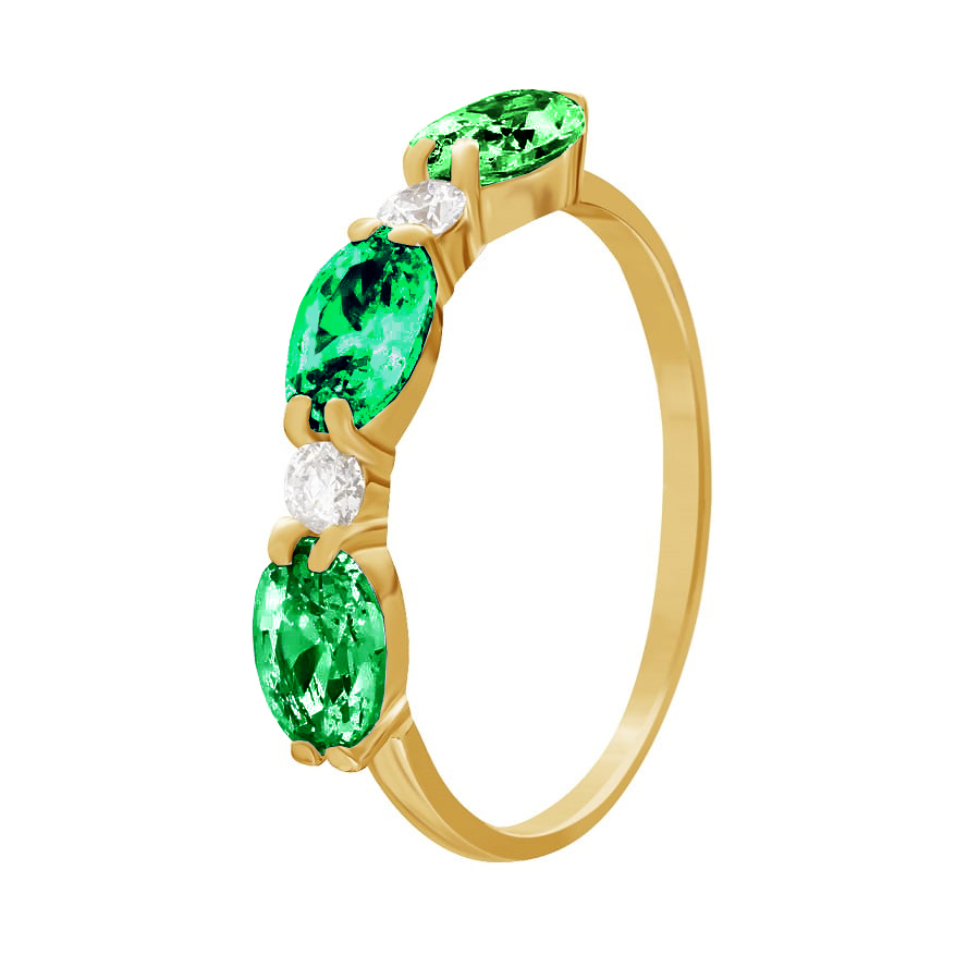 Фото Золотое кольцо Караван со вставками: Фианит: (бесцветный, чистота - 0). , Золотое кольцо Караван со вставками: Нано-Рубеллит, Фианит: (бесцветный, чистота - 0). , Золотое кольцо Караван со вставками: Нано-Изумруд, Фианит: (бесцветный, чистота - 0). , Золотое кольцо Караван со вставками: Нано-Рубеллит: (чистота - 0). , Фианит: (бесцветный, чистота - 0). 