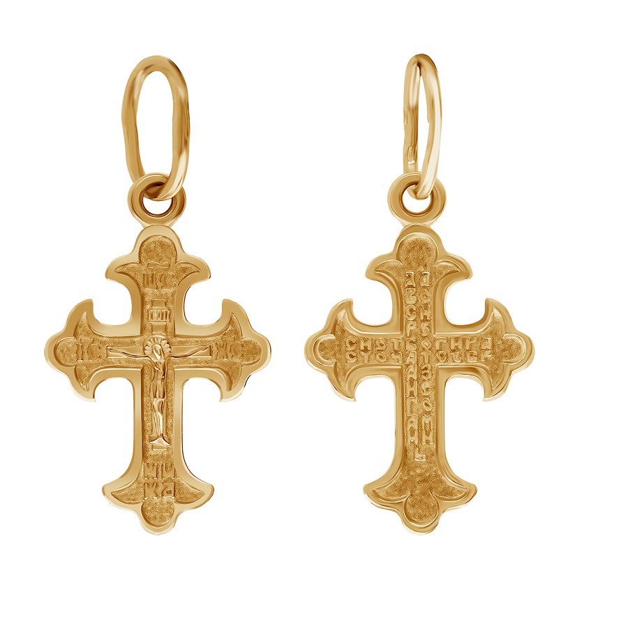 Золотой крест Византийский