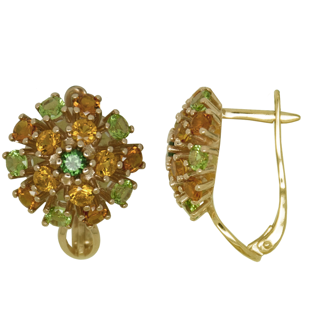 фото и цена Золотые серьги Ёжики со вставками: Фианит: (бесцветный, чистота - 0). , Золотые серьги Ёжики со вставками: Нано-хризолит: (зелёный, чистота - 0). , Нано-Цитрин: (чистота - 0). , Золотые серьги Ёжики со вставками: Фианит: (шампань, чистота - 0). , Золотые серьги Ёжики со вставками: Нано-Рубеллит: (чистота - 0). , Золотые серьги Ёжики со вставками: Нано-Рубеллит: (чистота - 0). , Нано-Сапфир: (чистота - 0). , Золотые серьги Ёжики со вставками: Нано-хризолит: (чистота - 0). , Нано-Изумруд: (чистота - 0). 