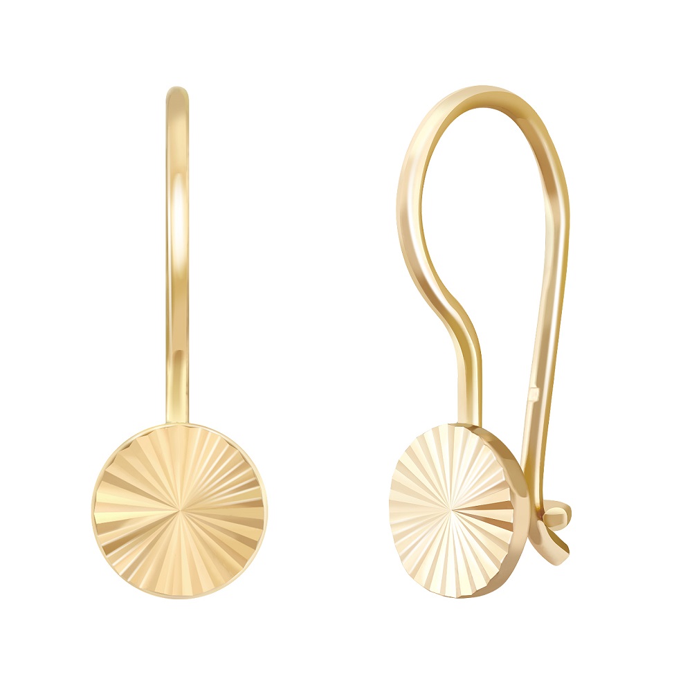 фото золотые серьги детские 