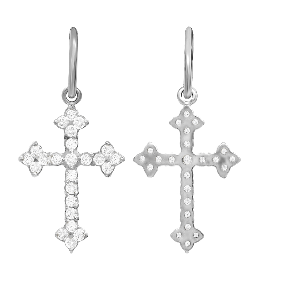 Фото Золотой крест с бриллиантами Марк со вставками: Бриллиант: (Огранка - Круглая, 0,09ct, бесцветный, чистота - 3/5, 57 грань(ей), размер камня - 200-400). , Бриллиант: (Огранка - Круглая, 0,007ct, бесцветный, чистота - 3/5, 57 грань(ей), размер камня - 200-120). , Золотой крест с бриллиантами Марк со вставками: Бриллиант: (Огранка - Круглая, 0,12ct, красный, чистота - 5, 57 грань(ей), размер камня - 1,01-1,1). , Бриллиант: (Огранка - Круглая, 0,008ct, красный, чистота - 5, 57 грань(ей), размер камня - 1,23-1,25). 