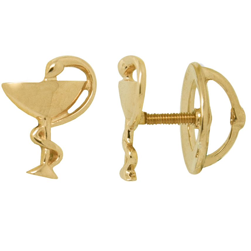 значок Чаша Гиппократа фото