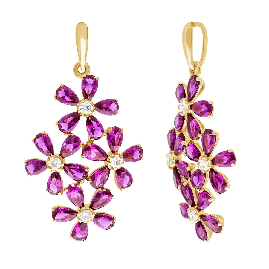 Фото Золотая подвеска Сирень со вставками: Фианит: (бесцветный, чистота - 0). , Нано-Рубеллит, Золотая подвеска Сирень со вставками: Фианит: (бесцветный, чистота - 0). , Нано-Рубеллит: (чистота - 0). , Золотая подвеска Сирень со вставками: Фианит: (бесцветный, чистота - 0). , Фианит: (голубой, чистота - 0). , Золотая подвеска Сирень со вставками: Нано-хризолит: (чистота - 0). , Фианит: (бесцветный, чистота - 0). , Золотая подвеска Сирень со вставками: Фианит: (бесцветный, чистота - 0). , Нано-Изумруд: (чистота - 0). , Золотая подвеска Сирень со вставками: Нано-Сапфир: (чистота - 0). , Фианит: (бесцветный, чистота - 0). , Корунд Рубиновый: (чистота - 0). 