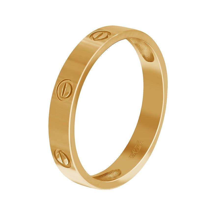 Фото Золотое кольцо Love кольца