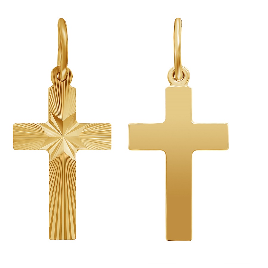 Золотой крест Гладкий